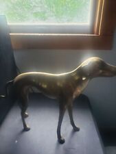 Vintage brass greyhound for sale  Kinsman