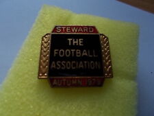 Football association steward for sale  THETFORD