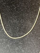 rope chain yellow 10k gold for sale  Newport