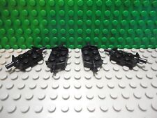 Lego 4 Preto 2x2 curva placa eixo pneu veículo caminhão carro comprar usado  Enviando para Brazil