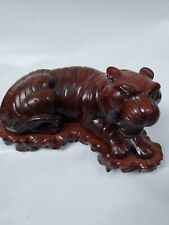 Wooden tiger statue for sale  LIVERPOOL