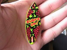 Used, 1980'S SURFS UP SURFBOARD PIN BADGE BEACH SURFING SURF BOARD SUN SEA SAND WATER for sale  Shipping to South Africa
