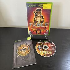 Fable Microsoft Xbox Original CIB Complete Tested & Works! *Case Chip See Pics* for sale  Shipping to South Africa