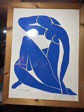 Blue nude print for sale  DERBY