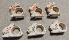 Bunny flowers ceramic for sale  Cupertino