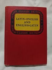 Diccionario latino clásico inglés latino e inglés latín 1927 17a edición 1961, usado segunda mano  Embacar hacia Argentina