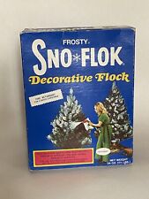 Vintage Frosty Sno-Flok Flocking Kit for 5 ft. Tree & Christmas Decor for sale  Shipping to South Africa