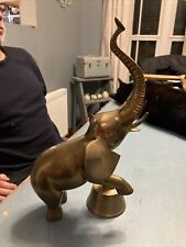 Vintage brass elephant for sale  North Adams