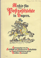 Bayern archiv postgeschichte gebraucht kaufen  Hannover