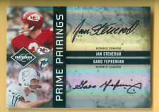 2009 Donruss Limited Jan Stenerud & Garo Yepremian Prime emparelhamento autógrafo 37/50 comprar usado  Enviando para Brazil