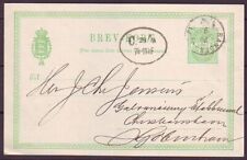 Cubierta de tarjeta de papelería e5672/Dinamark Randers 1893 segunda mano  Embacar hacia Argentina
