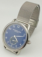 Relógio social Stuhrling original masculino quartzo aviador com segundos pequenos, usado comprar usado  Enviando para Brazil