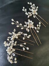 Flower wedding hair for sale  Shipping to Ireland