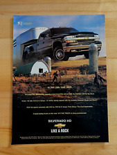 2002 anúncio impresso original Chevrolet Silverado HD!, usado comprar usado  Enviando para Brazil