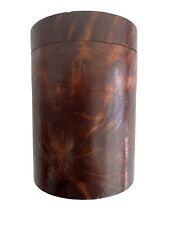 Caixa de nogueira vintage cilindro Burl 3x4” comprar usado  Enviando para Brazil