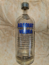 leere absolut vodka flasche gebraucht kaufen  Essen