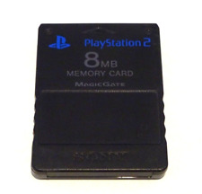 PS2 Original Sony Memory Card Speicherkarte 8 MB Schwarz comprar usado  Enviando para Brazil