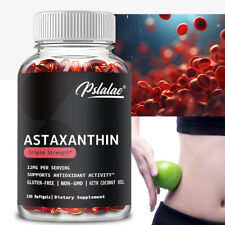 Astaxanthin Kapseln 12mg - Mit Bio-Kokosöl - Antioxidative Unterstützung comprar usado  Enviando para Brazil