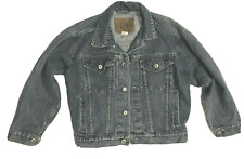 Jaqueta jeans vintage anos 90 Gap infantil juvenil azul denim 8 10 M lavagem de pedra macia comprar usado  Enviando para Brazil