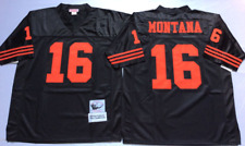 Camiseta deportiva vintage cosida de Joe Montana #16 de los 49ers de San Francisco segunda mano  Embacar hacia Mexico