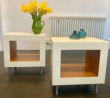 Pair contemporary white for sale  LONDON
