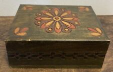 Vintage wooden box for sale  Shipping to Ireland