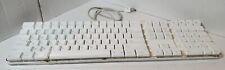 Apple White Wired Keyboard A1048 with Dual USB Ports for iMAC G3 G4 G5 for sale  Shipping to South Africa