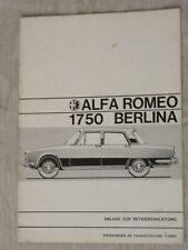 Alfa romeo 1750 gebraucht kaufen  Wiesloch