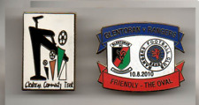 Vintage glentoran badges for sale  MANCHESTER