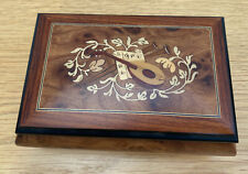 Vintage inlaid wooden for sale  NOTTINGHAM