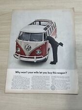 Volkswagen Station Wagon Why Wife Nont Let Te Let Comprar 1962 estampado vintage vida publicitaria, usado segunda mano  Embacar hacia Argentina