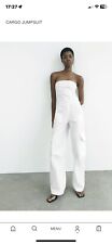 Zara white jumpsuit for sale  SAFFRON WALDEN