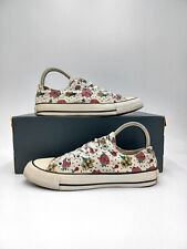 Used, Converse Chuck Taylor Trainer White Floral UK5 Low Womens 547287F Vietnam Shoe for sale  Shipping to South Africa