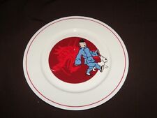 Tintin assiette porcelaine d'occasion  Déville-lès-Rouen