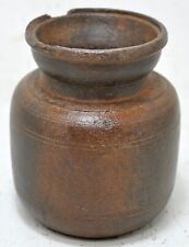 Antigüedad Madera Pequeño Agua Bebible Lota Olla Original Antigua Tallado a Mano segunda mano  Embacar hacia Argentina