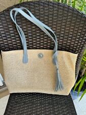 Rattan straw handbag for sale  Parrish