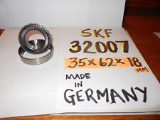 Used, SKF 32007X TAPERED ROLLER BEARING & CUP~MADE IN GERMANY~35 X 62 X 18MM for sale  Shipping to South Africa