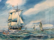 Brest marine signée d'occasion  Vannes