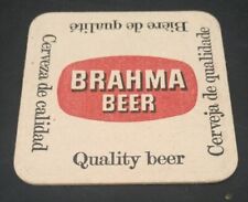 BRAHMA BEER COASTER, VINTAGE - BRASIL - PRODUZIDO NOS ANOS 60 comprar usado  Brasil 