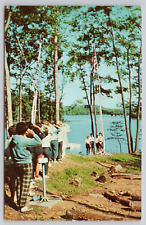 Postal Campamento Norwesco en Herde Lake Eau Claire, Wisconsin segunda mano  Embacar hacia Argentina