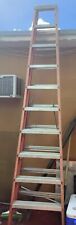 Used, Louisville 10 Foot Fiberglass ladder  for sale  Miami