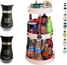 Spice Rack and Shaker Set 2 Tier Pink Edition PEARZE for sale  Shipping to South Africa