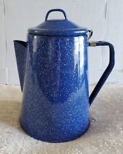 Vintage blue speckled for sale  Post