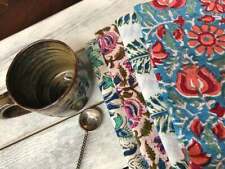 Conjunto de 4 peças de guardanapos de mesa indianos 100% algodão bloco estampado floral tecido sortido. comprar usado  Enviando para Brazil