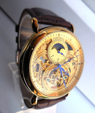 MONTRE SQUELETTE A TOURBILLON  HOMME BOMBE FORSINING PHASE LUNE,TBEG & FONCTIONS comprar usado  Enviando para Brazil