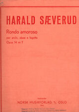 Partition harald saeverud d'occasion  France