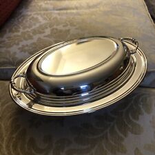vegetable dish silver covered for sale  Woodridge