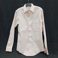 Brooks Brothers Pink Button Down Lon Sleeve Shirt Size 14.5-34, used for sale  Shipping to South Africa