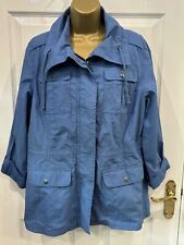 Mid blue parka for sale  HEREFORD