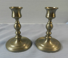 pair nickel candlesticks for sale  Palmyra
